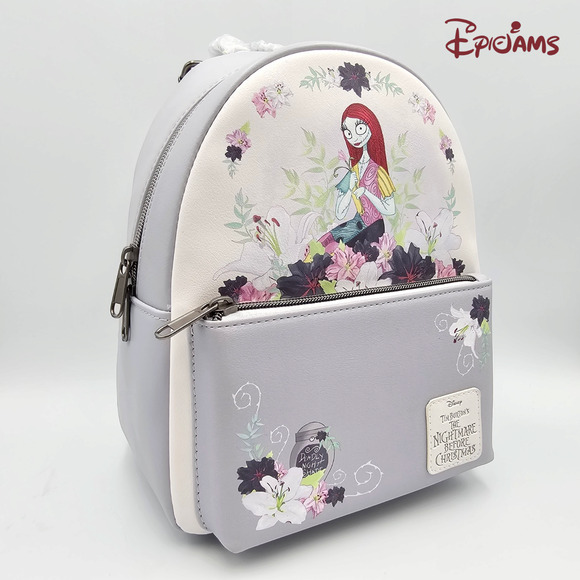 Loungefly Disney Nightmare Before Christmas Sally Floral Mini Backpack New main image 2